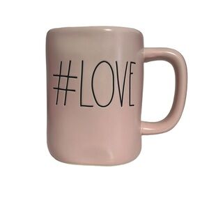Rae Dunn, pink Valentine’s Day mug. #Love.